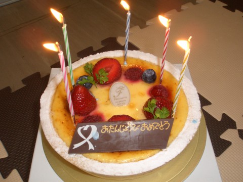 11月21日TTさん、AUさん、11月27日MIさん　Happly Birthday!!　(^^)