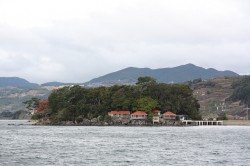 長崎県大村市松原・「鹿の島」にある「松原・福重　村在郷　軍人々名」の碑より、北口徳藏さん