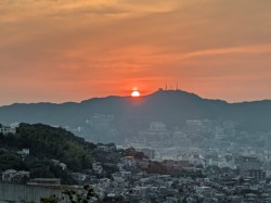 稲佐山の夕陽